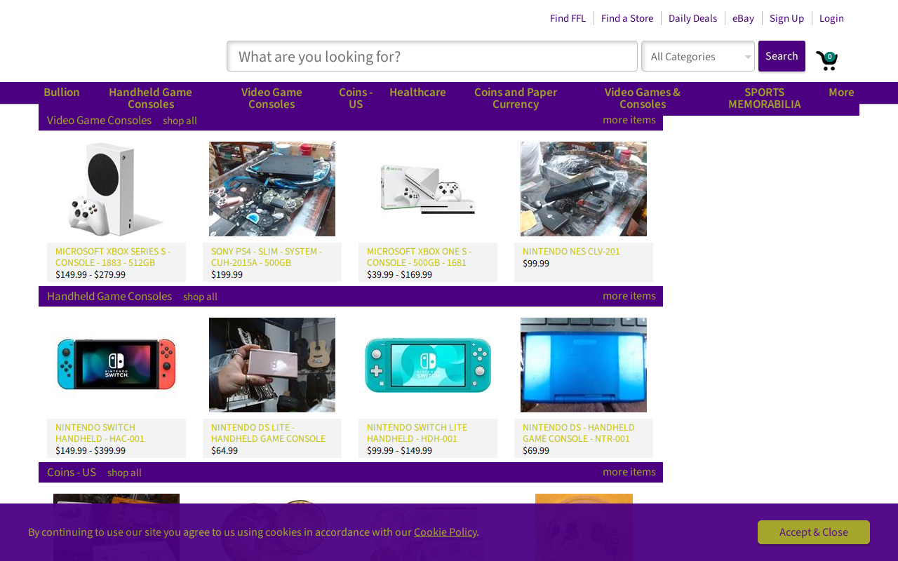 MiddleTown Trading website preview