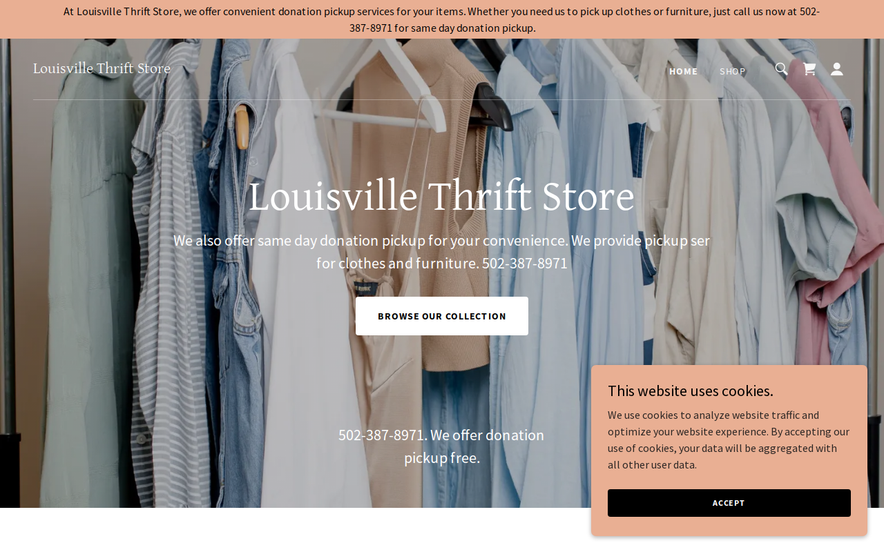 Louisville Thrift Store 2 website preview