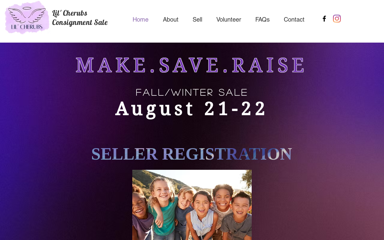 Lil' Cherub Consignment Sale Danville KY website preview