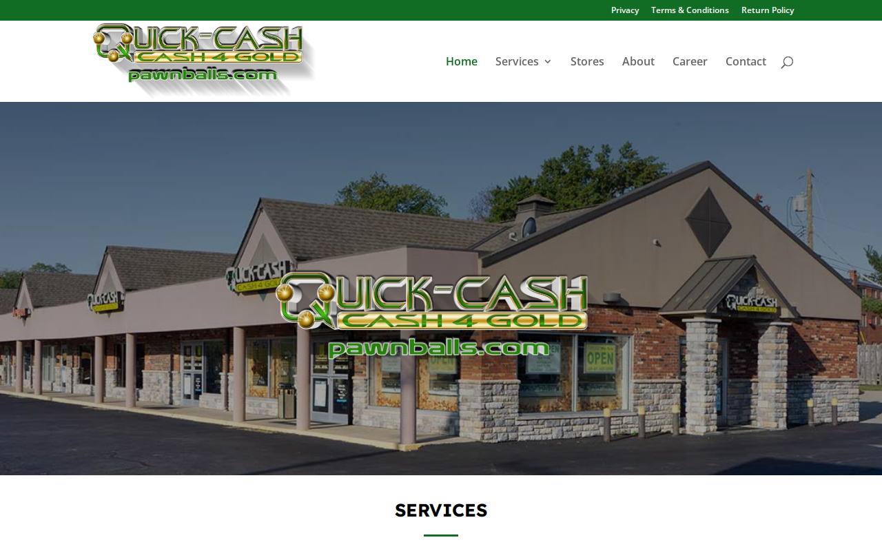 Quick Cash website preview