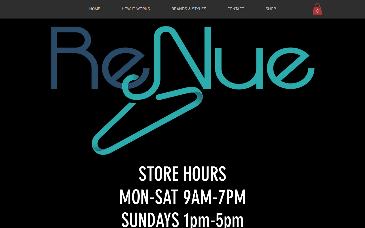 ReNue website preview