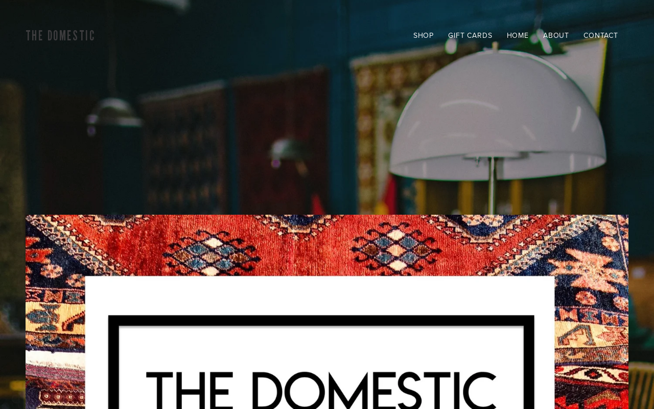 The Domestic website preview
