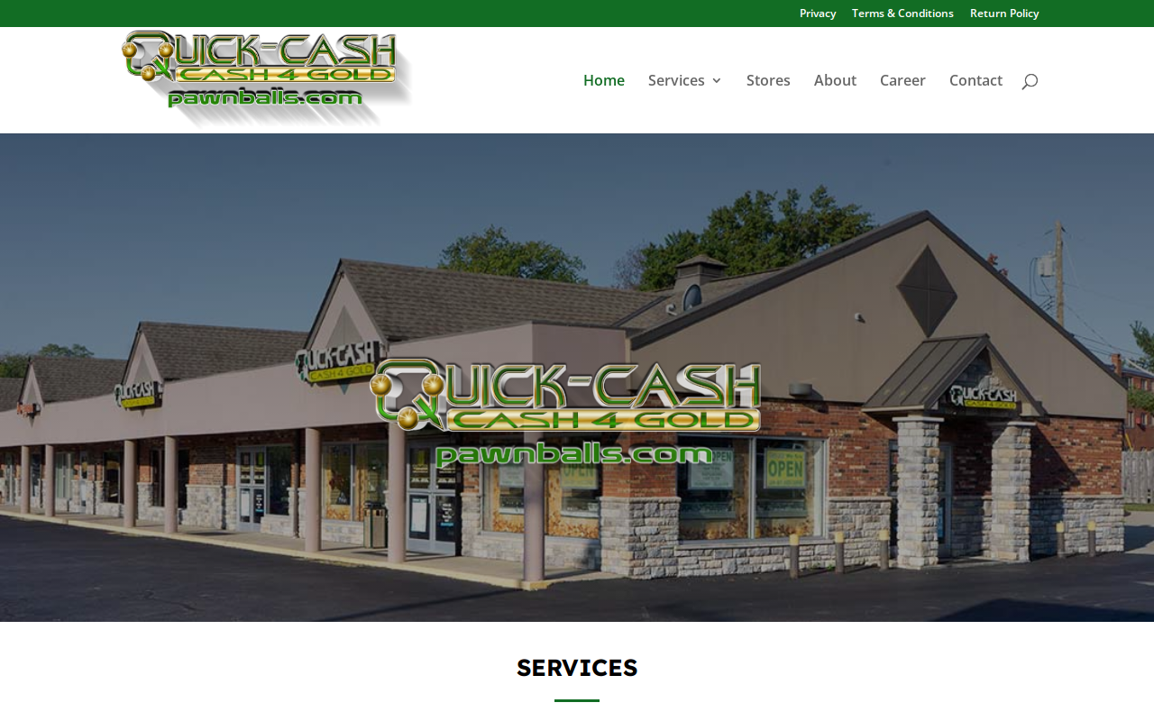 Quick-Cash Inc. website preview