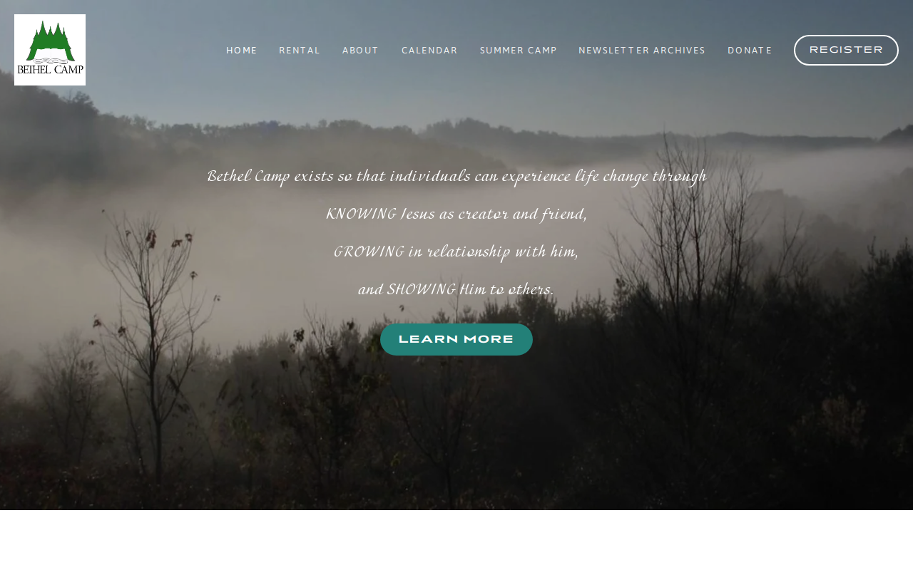 Bethel Camp Thrift Shop website preview