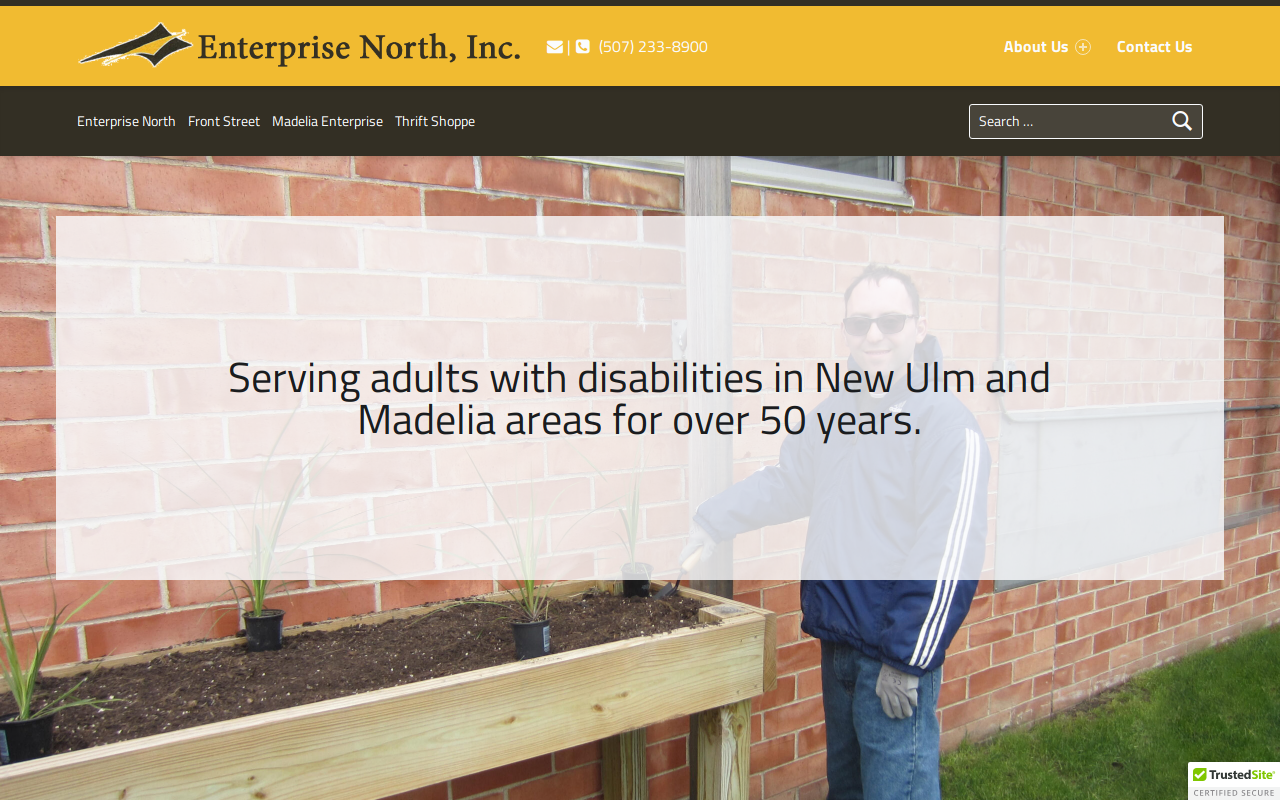 Enterprise Thrift Shoppe website preview