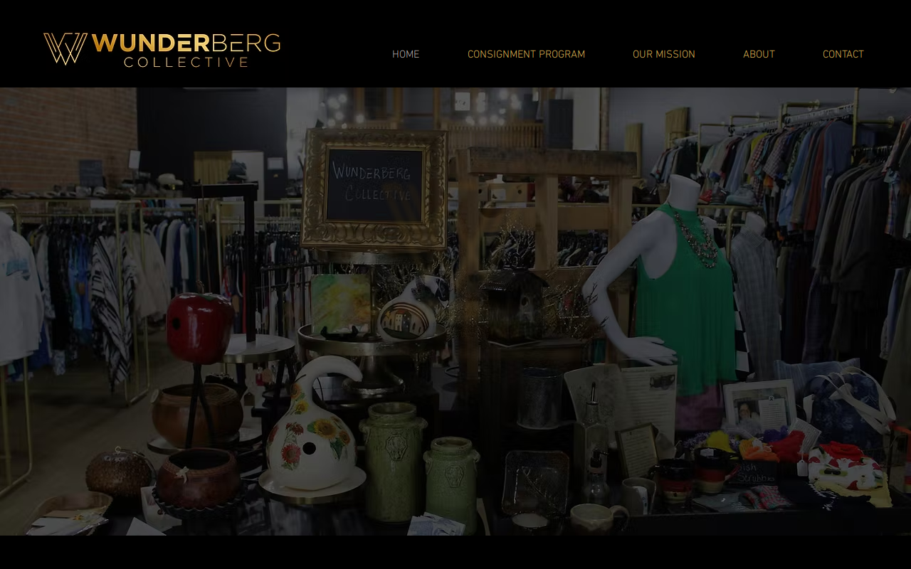 Wunderberg Collective website preview