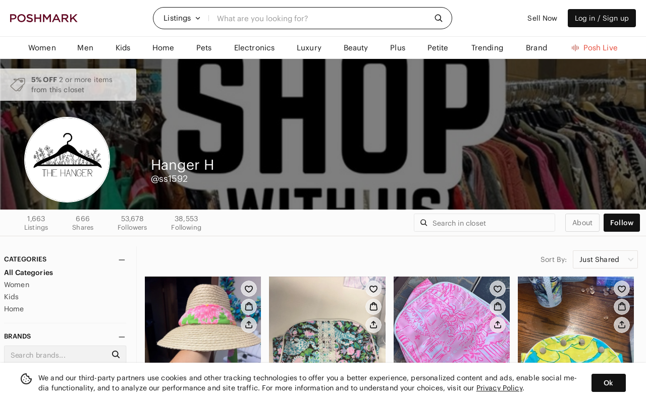 The Hanger website preview