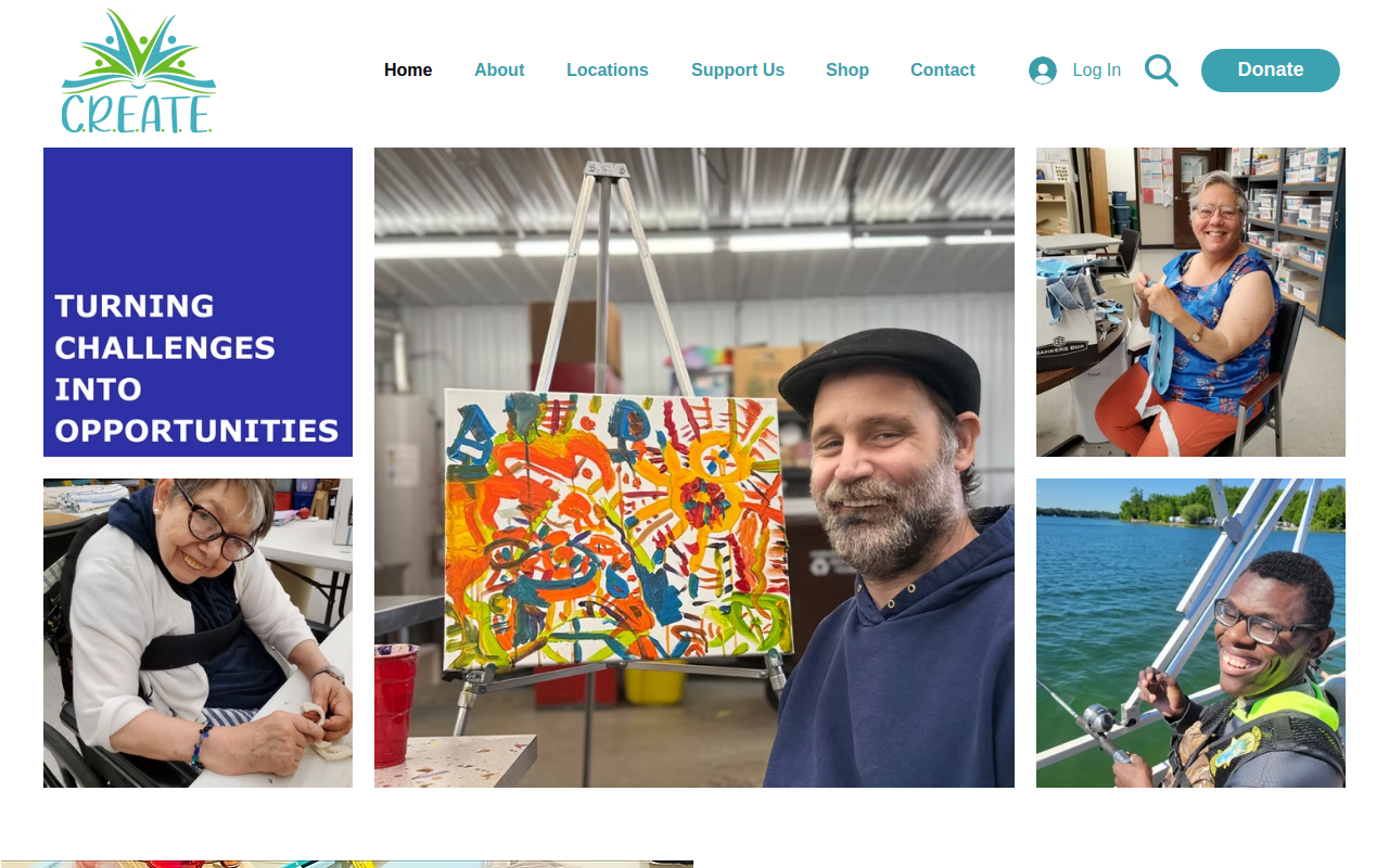 The Depot website preview