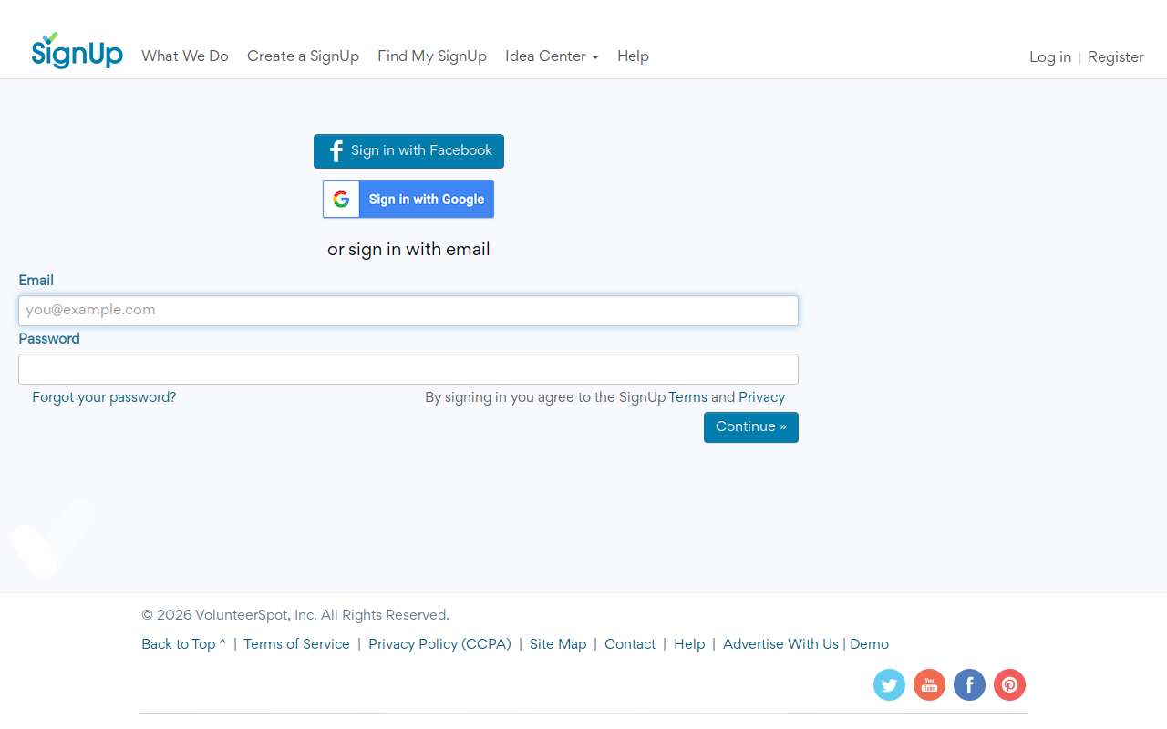 Second Act Thrift Store website preview