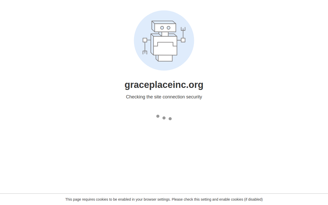 Grace Place Inc. website preview