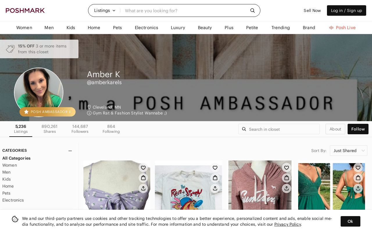 The Ex Thrift Shop website preview