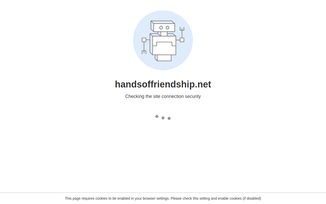 Hands of Friendship Thrift Store website preview
