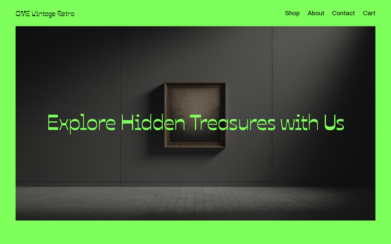 OME Vintage website preview