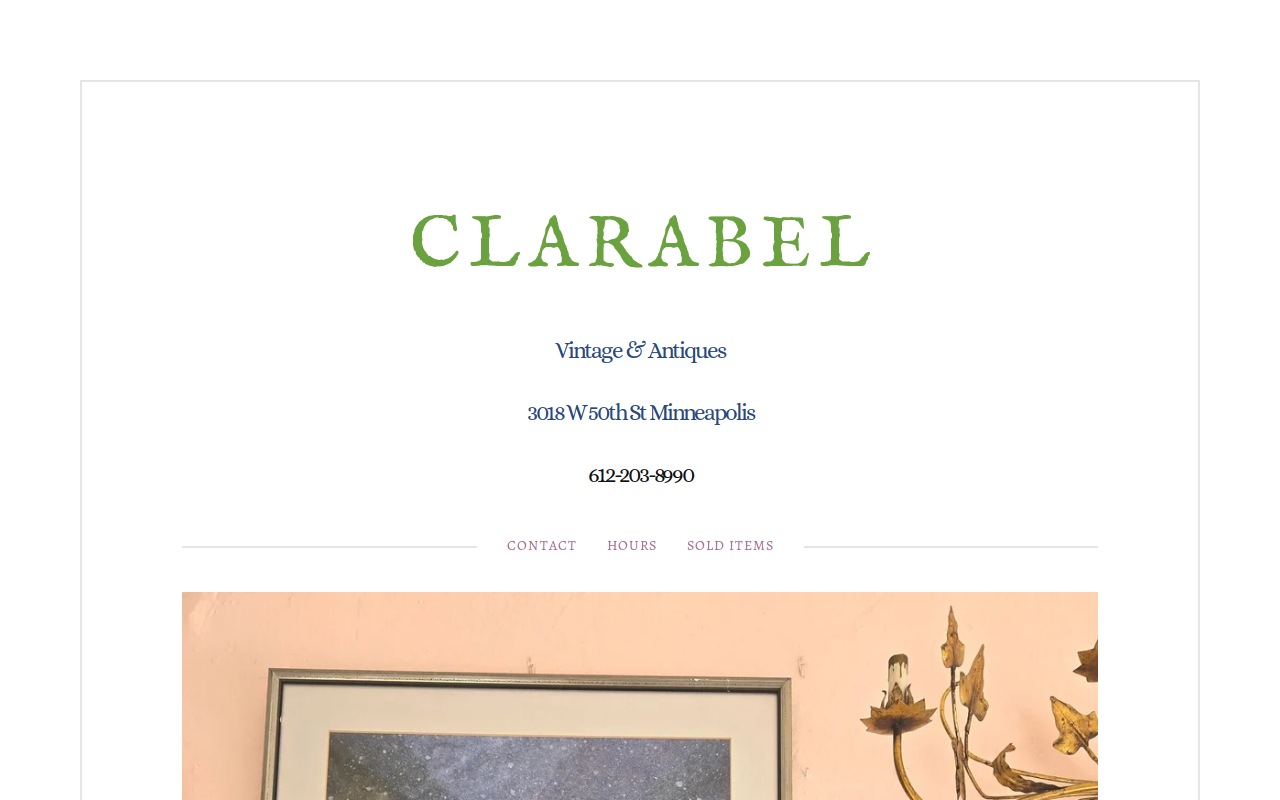 Clarabel website preview