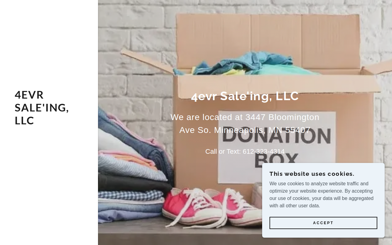 4evr Sale'ing website preview