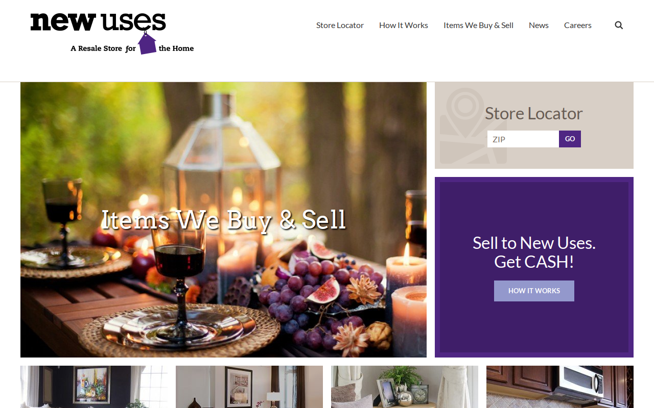 New Uses Maple Grove website preview