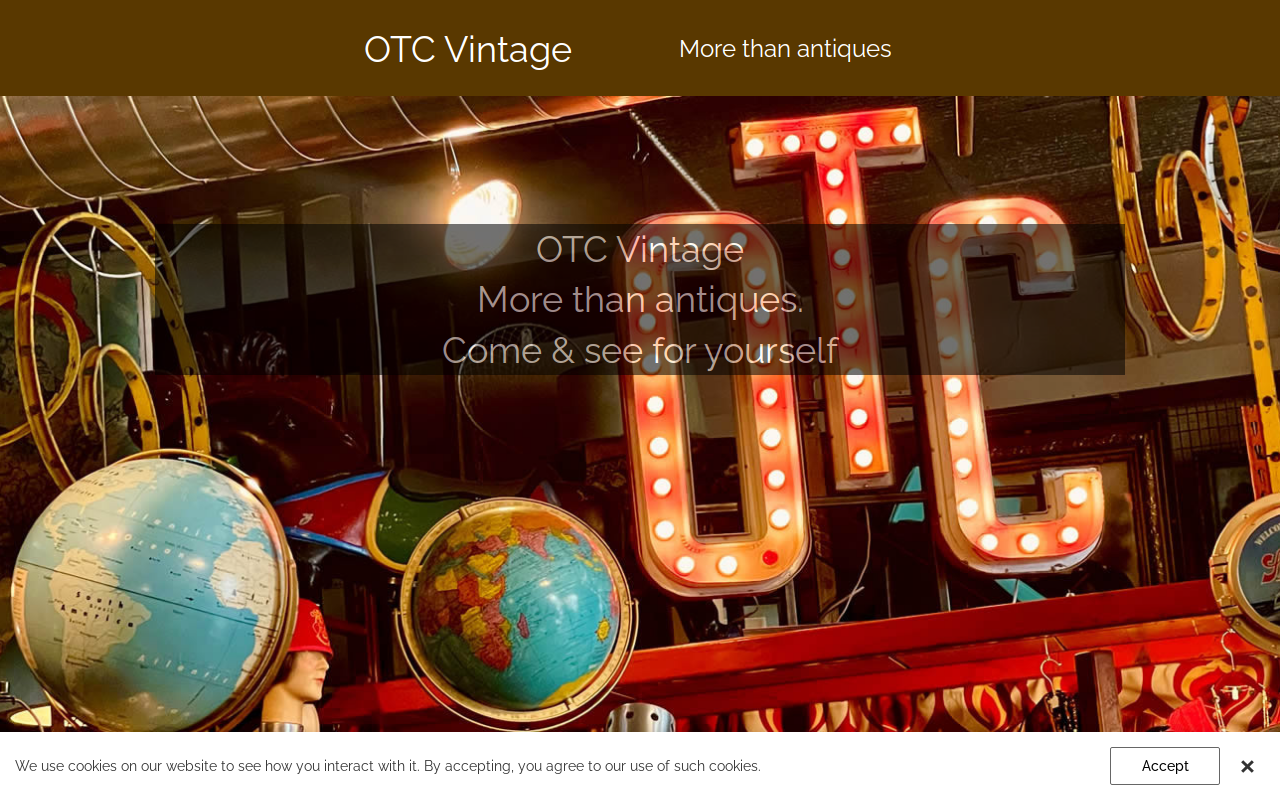 OTC vintage website preview