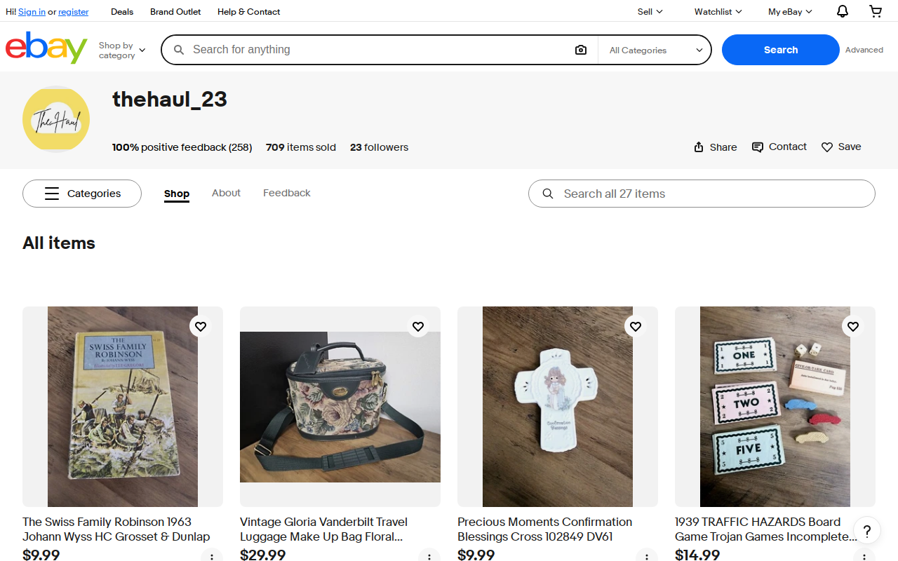 The Haul website preview