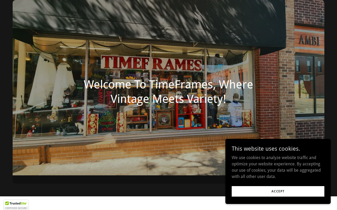 TimeFrames website preview