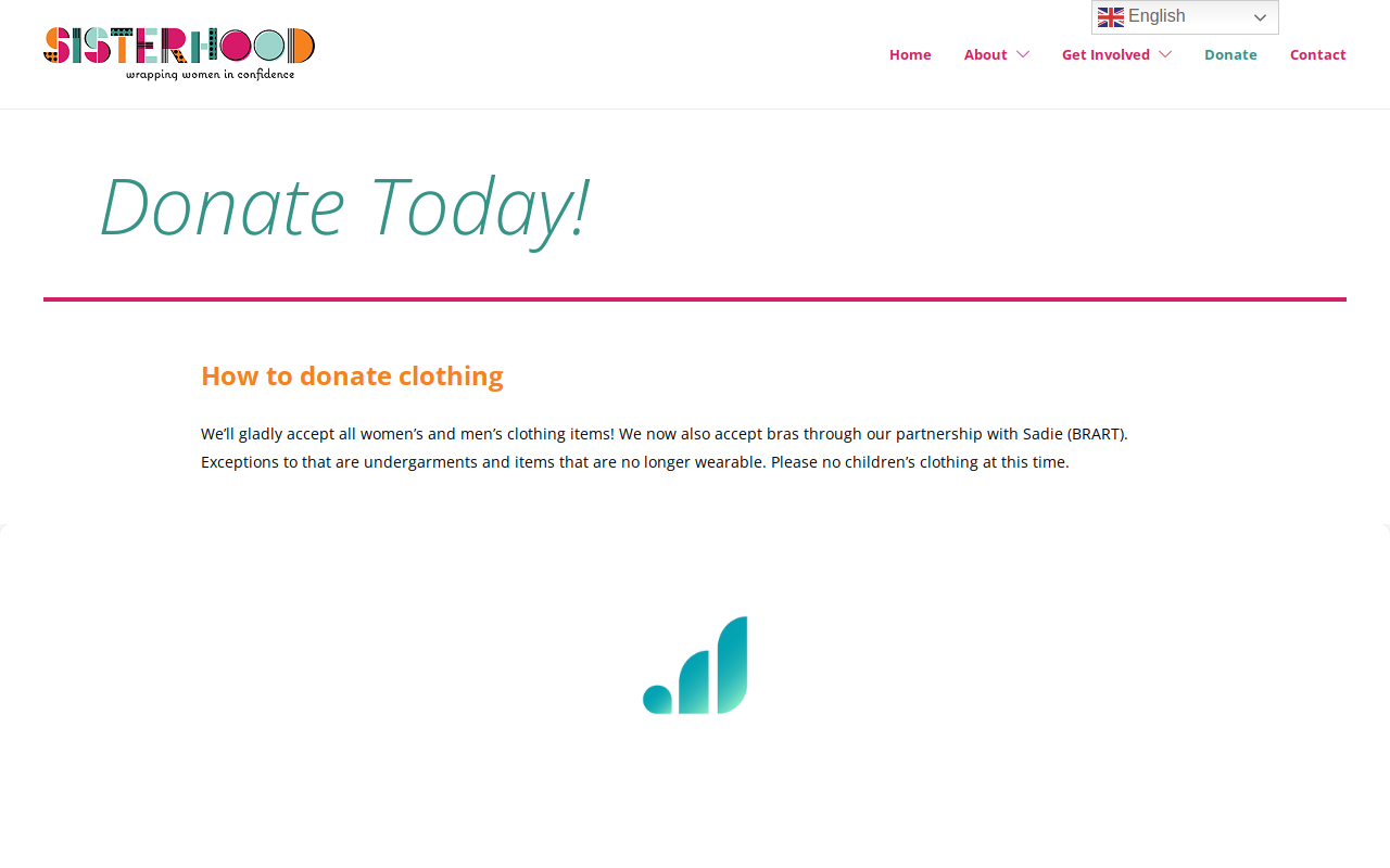 Sisterhood Boutique website preview