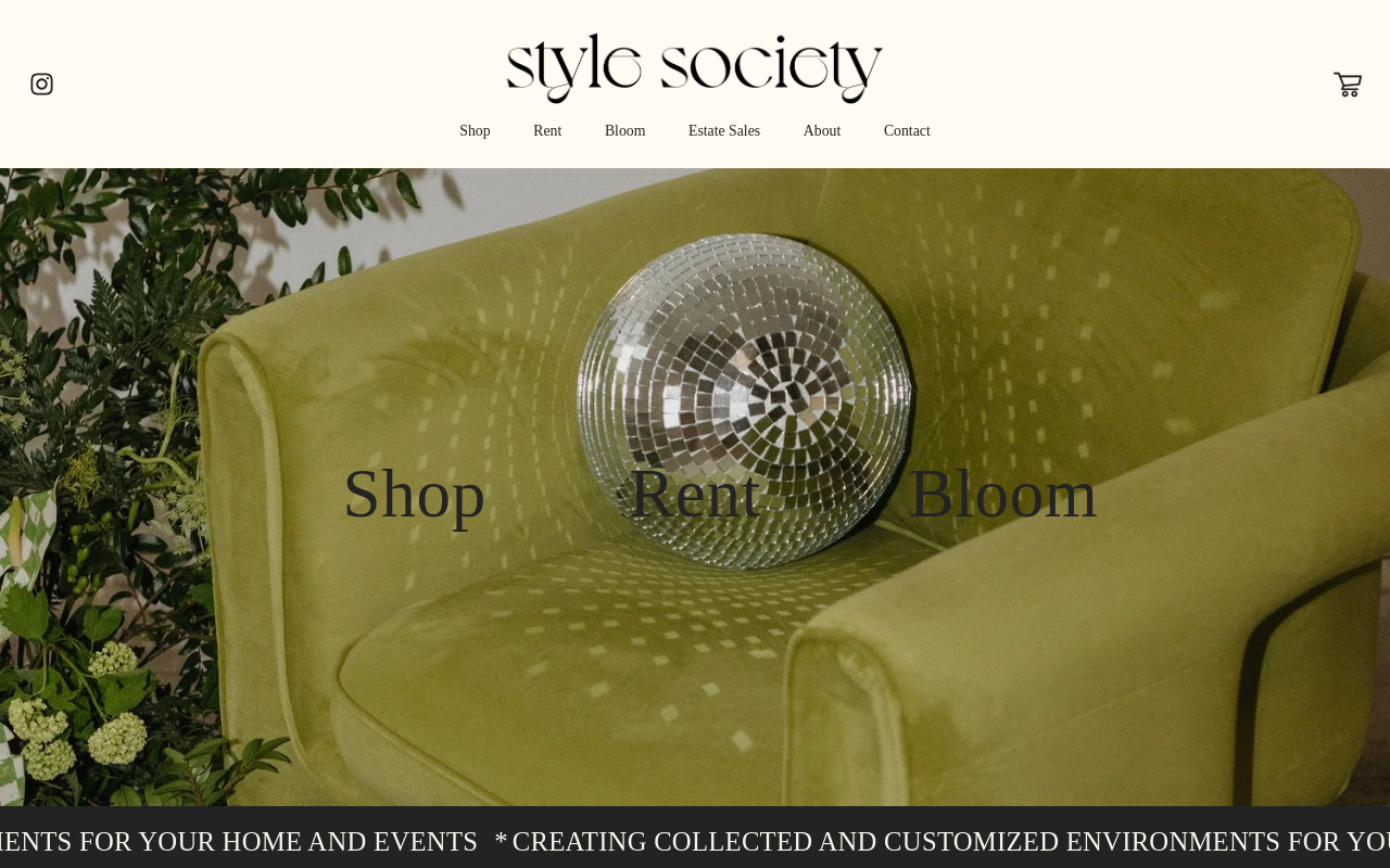 Style Society website preview