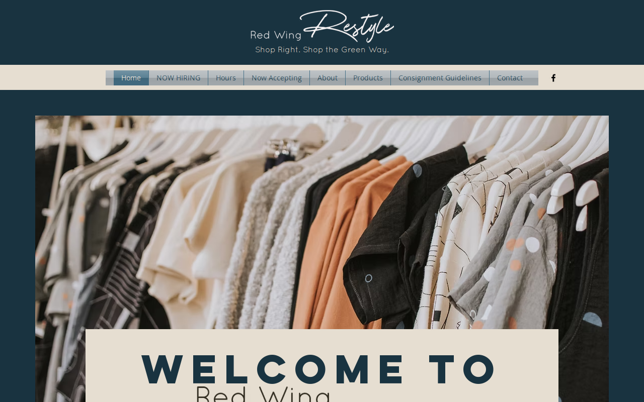 Red Wing Restyle website preview