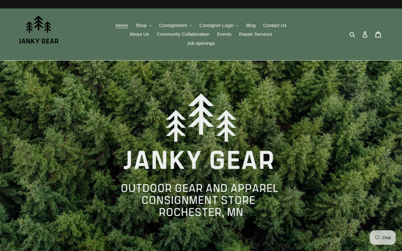 Janky Gear website preview