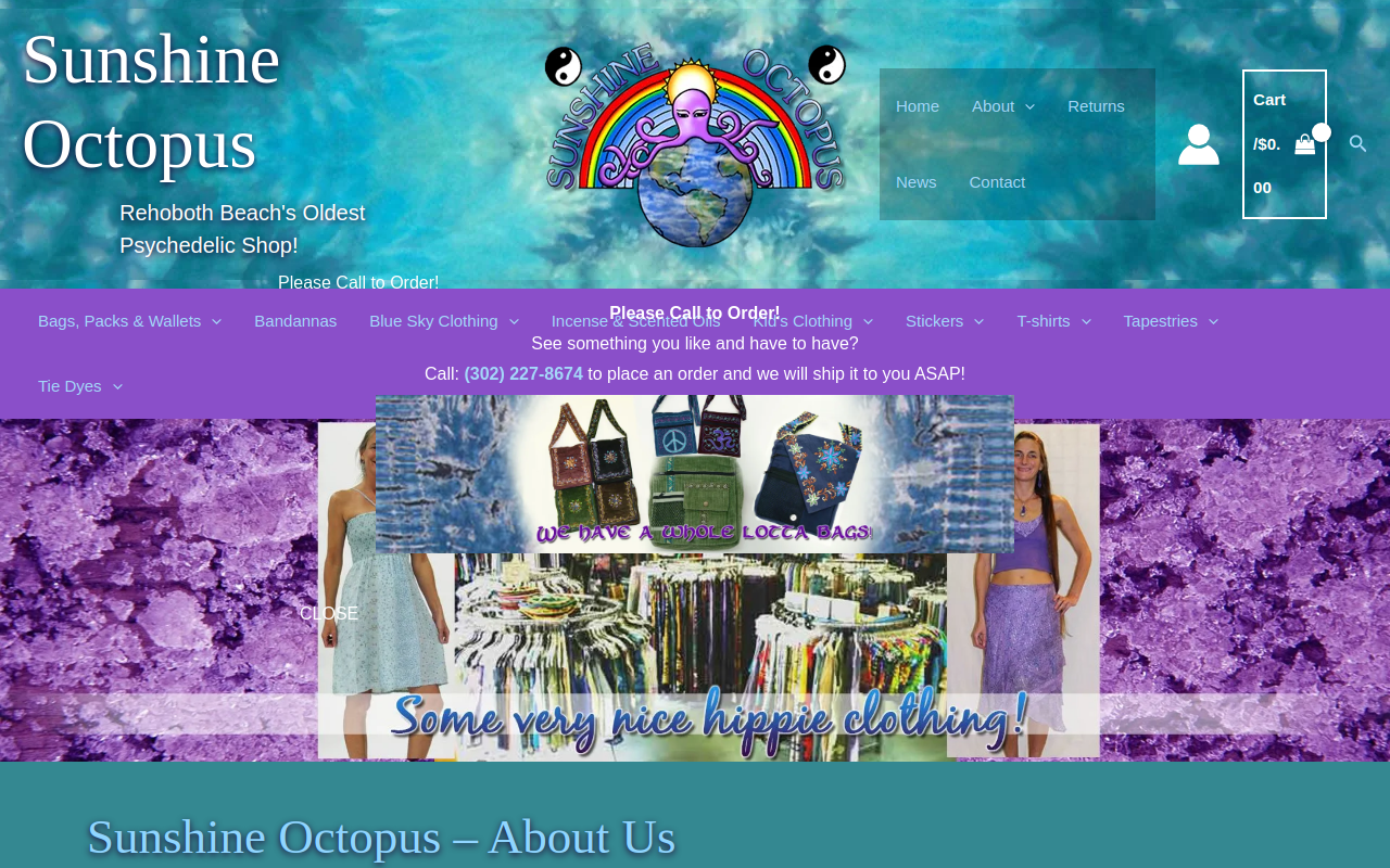 Sunshine Octopus website preview
