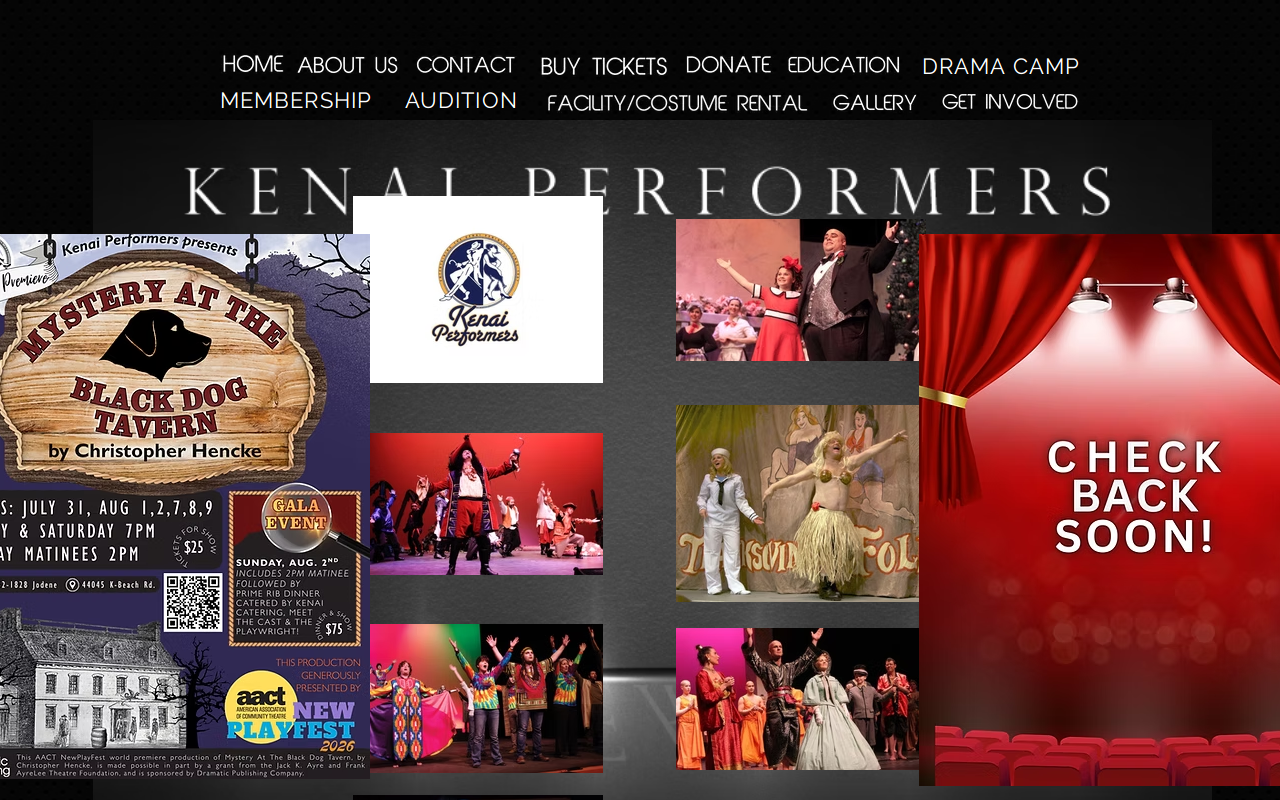 Curtain Call Consignment Boutique website preview