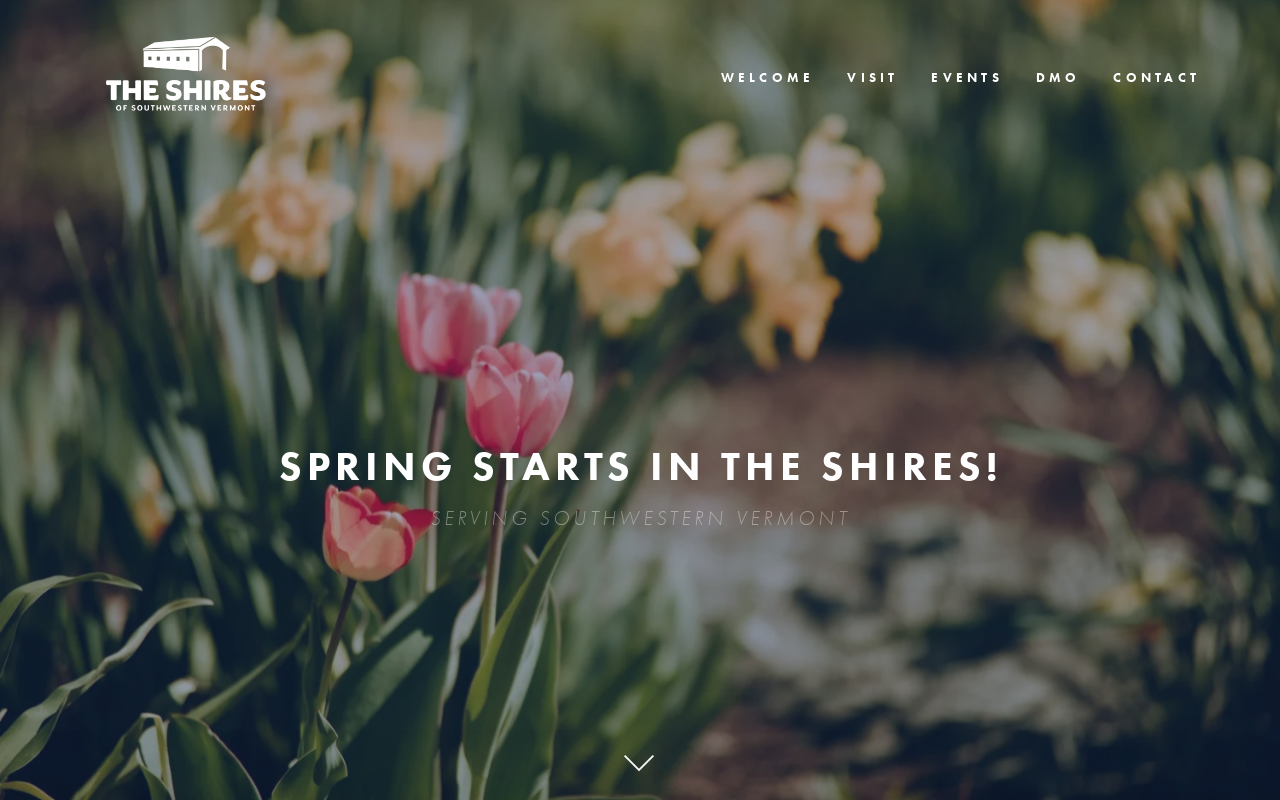 The Shires of Southwestern Vermont website preview