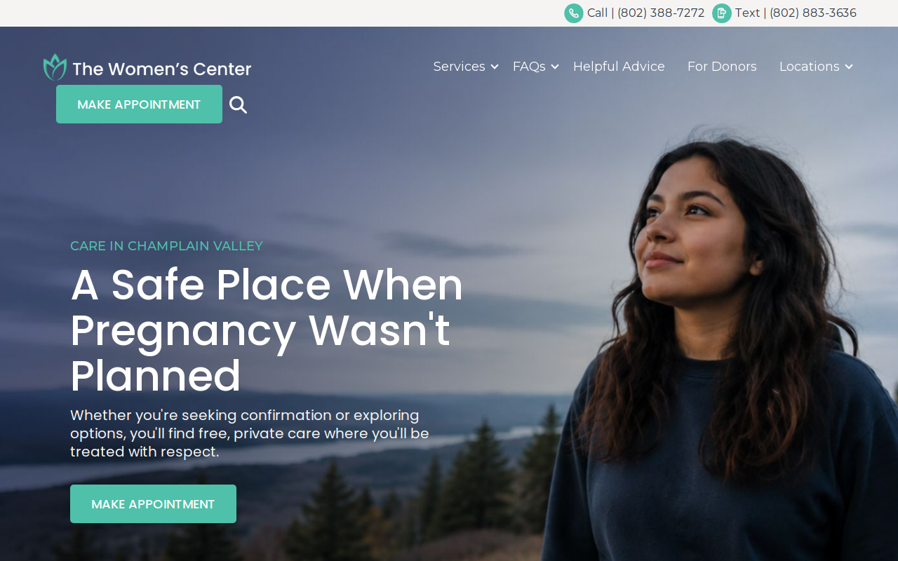 Zoey's Place website preview