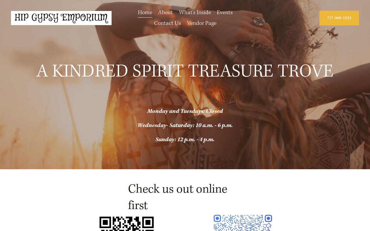 Out of My Trunk website preview