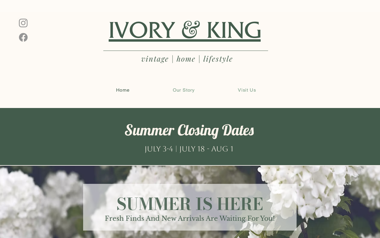 Ivory & King website preview