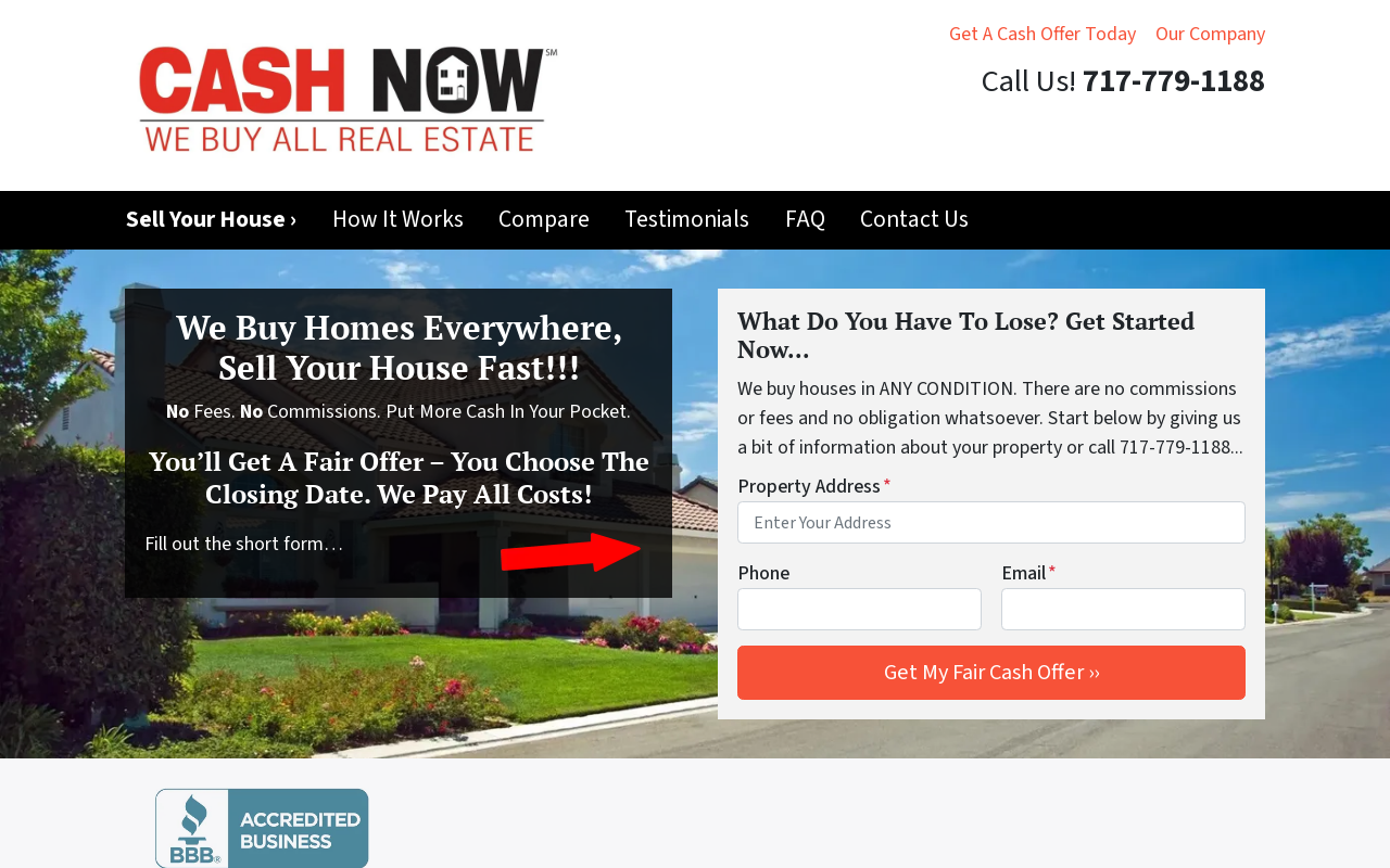 Cash Now website preview
