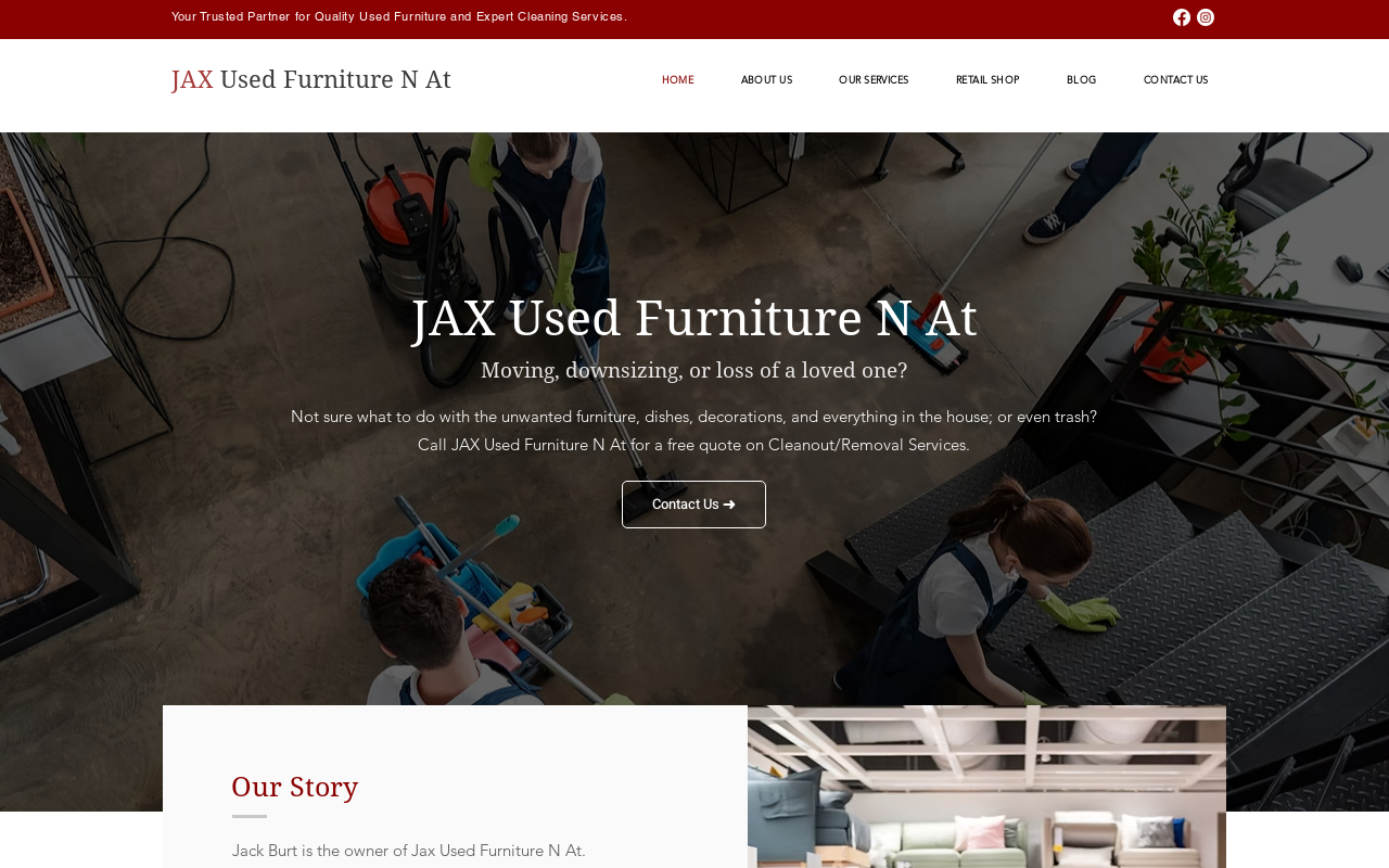 Jax Used Furniture website preview
