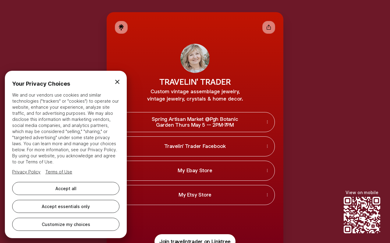 Travelintrader website preview