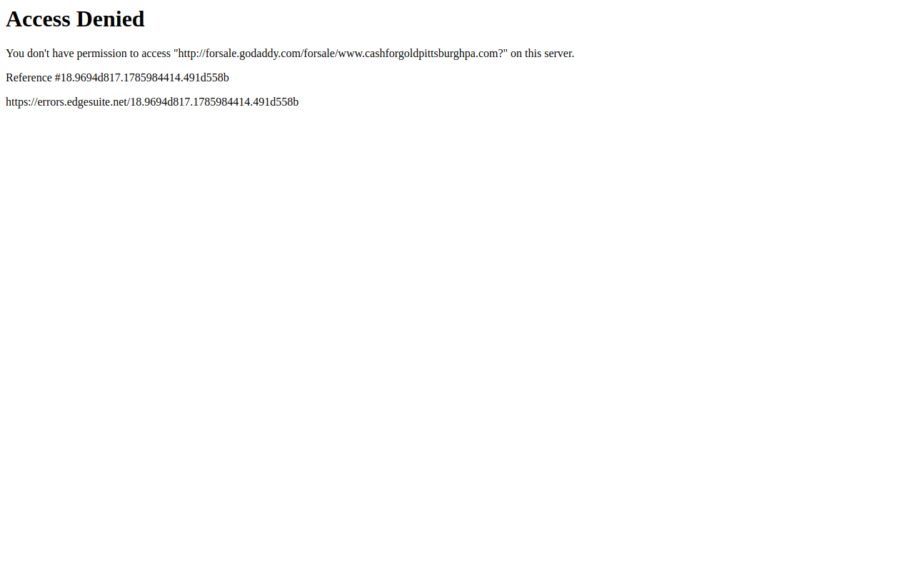 Cash For Gold Jewelry website preview