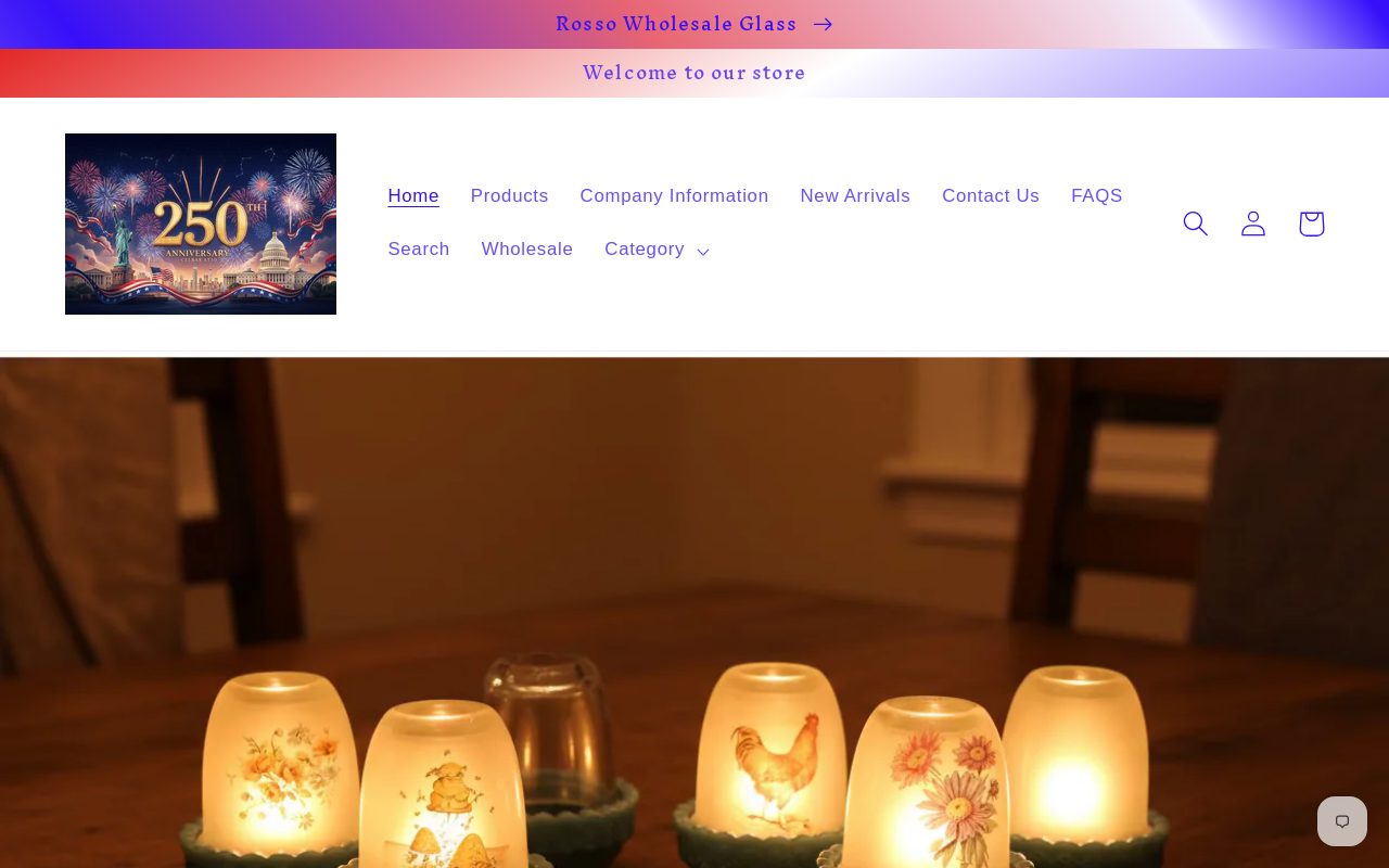Rossos Antiques, Gifts & Collectibles website preview