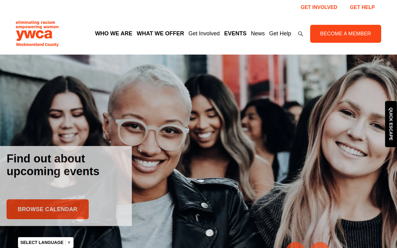 YWCA Thrift Shop website preview