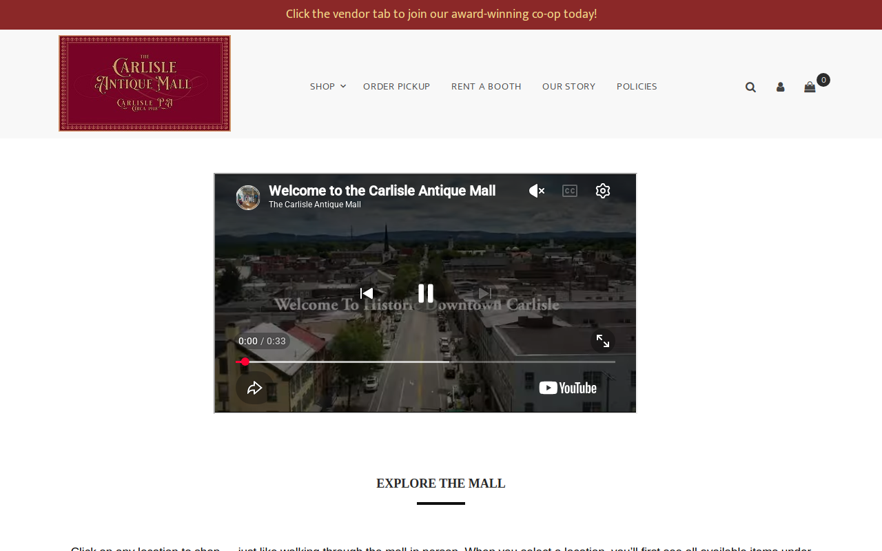 Bushel & Peck website preview