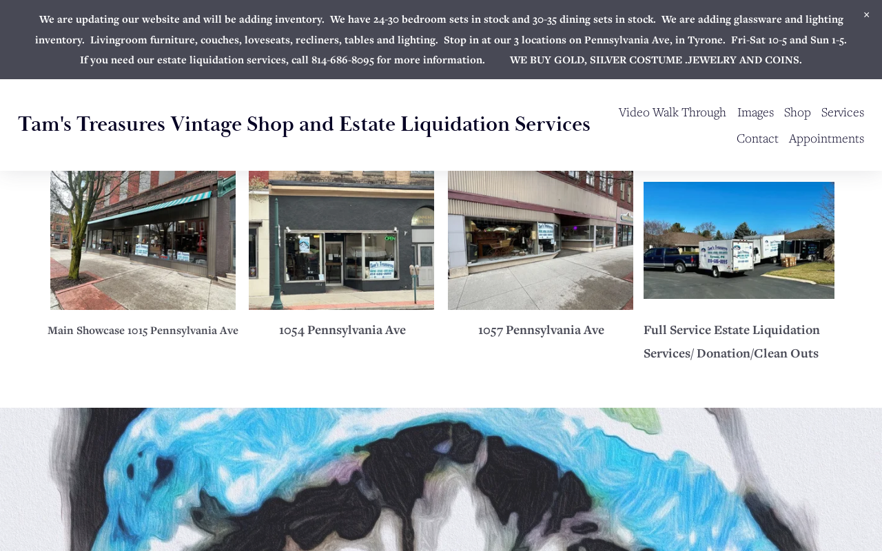 Tam’s Treasures (location 3) website preview