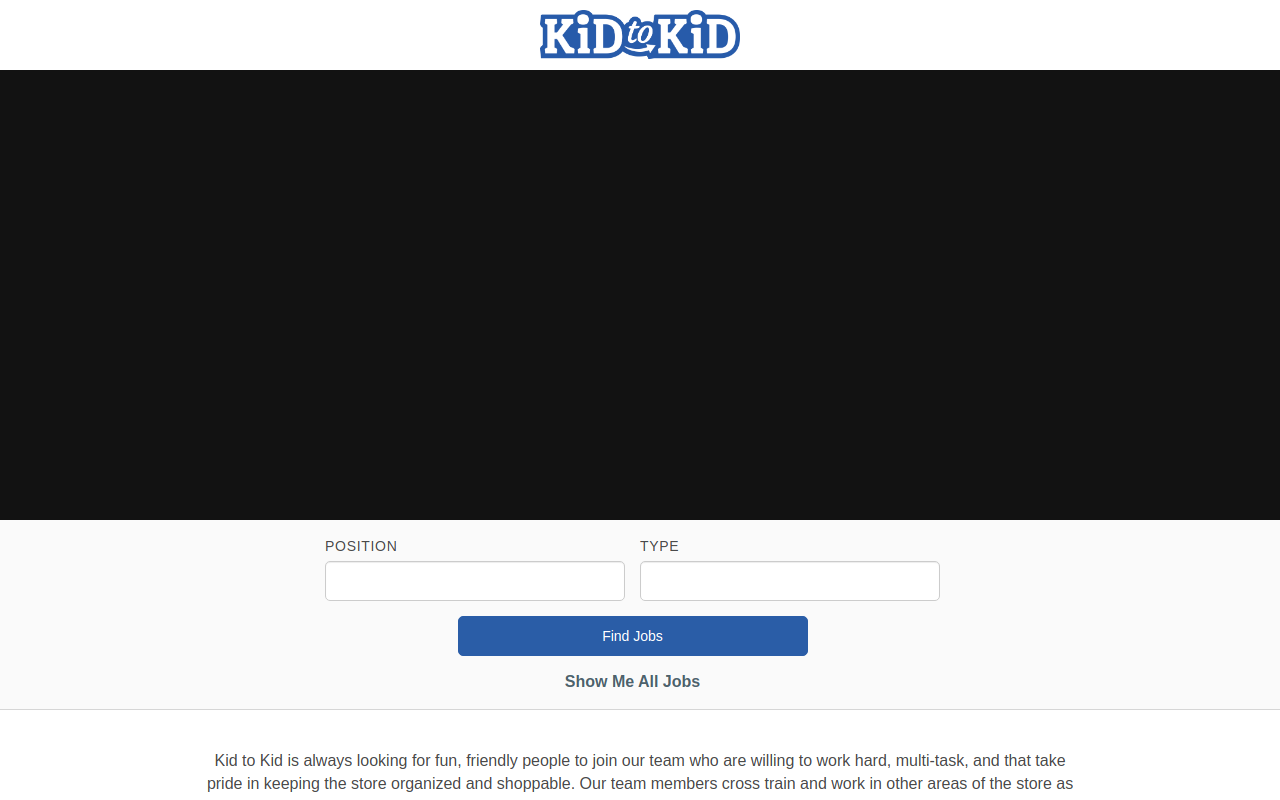 Kid to Kid State College website preview
