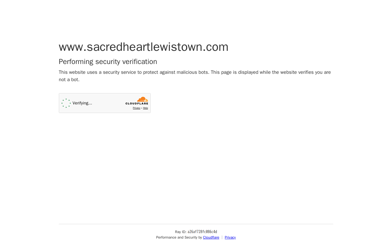 Sacred Heart Thrift Shop website preview