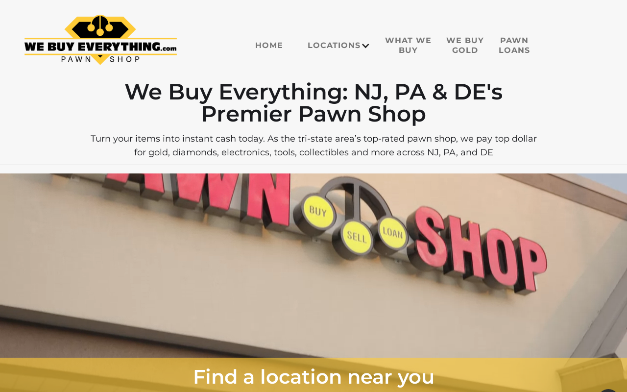 We Buy Everything Pawn Shop - Springfield website preview