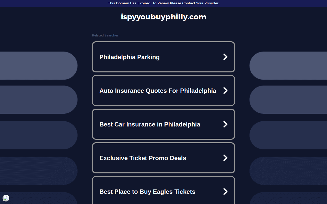 I Spy, You Buy Philly's Thrift website preview