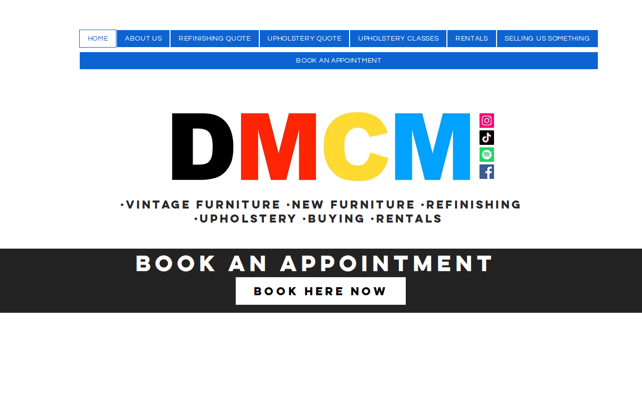 Discountmcm website preview