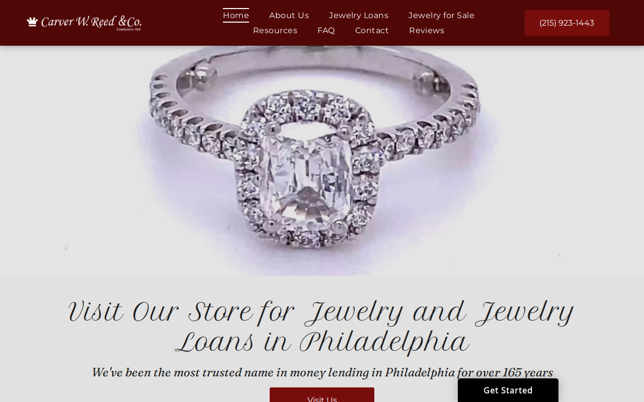 Carver W Reed & Co. website preview