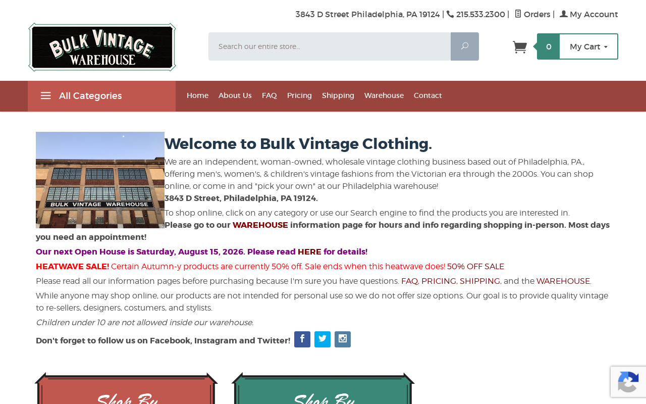 Briar Vintage website preview