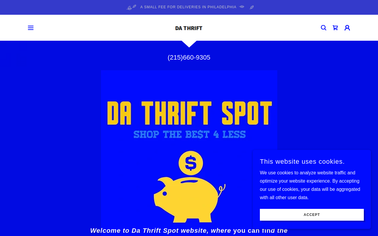 Da Thrift Spot website preview