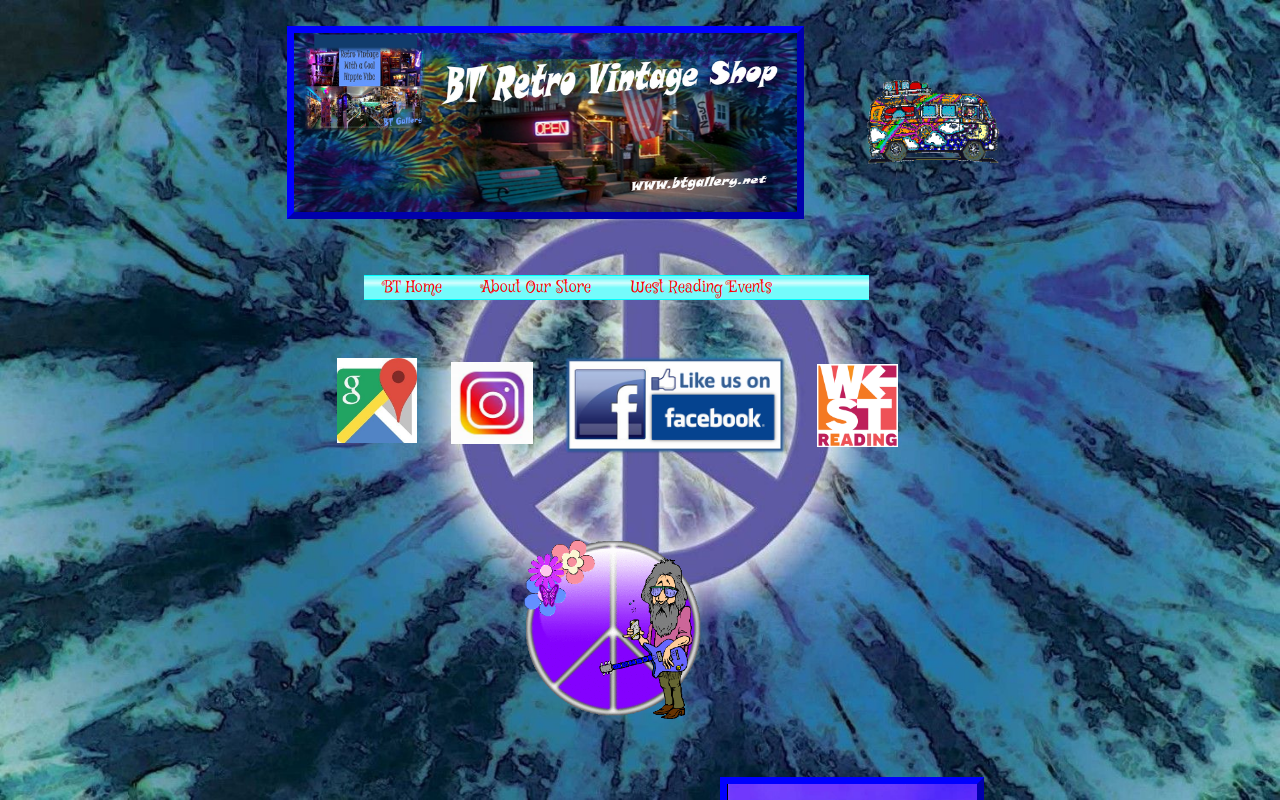 Stardust Vintage website preview